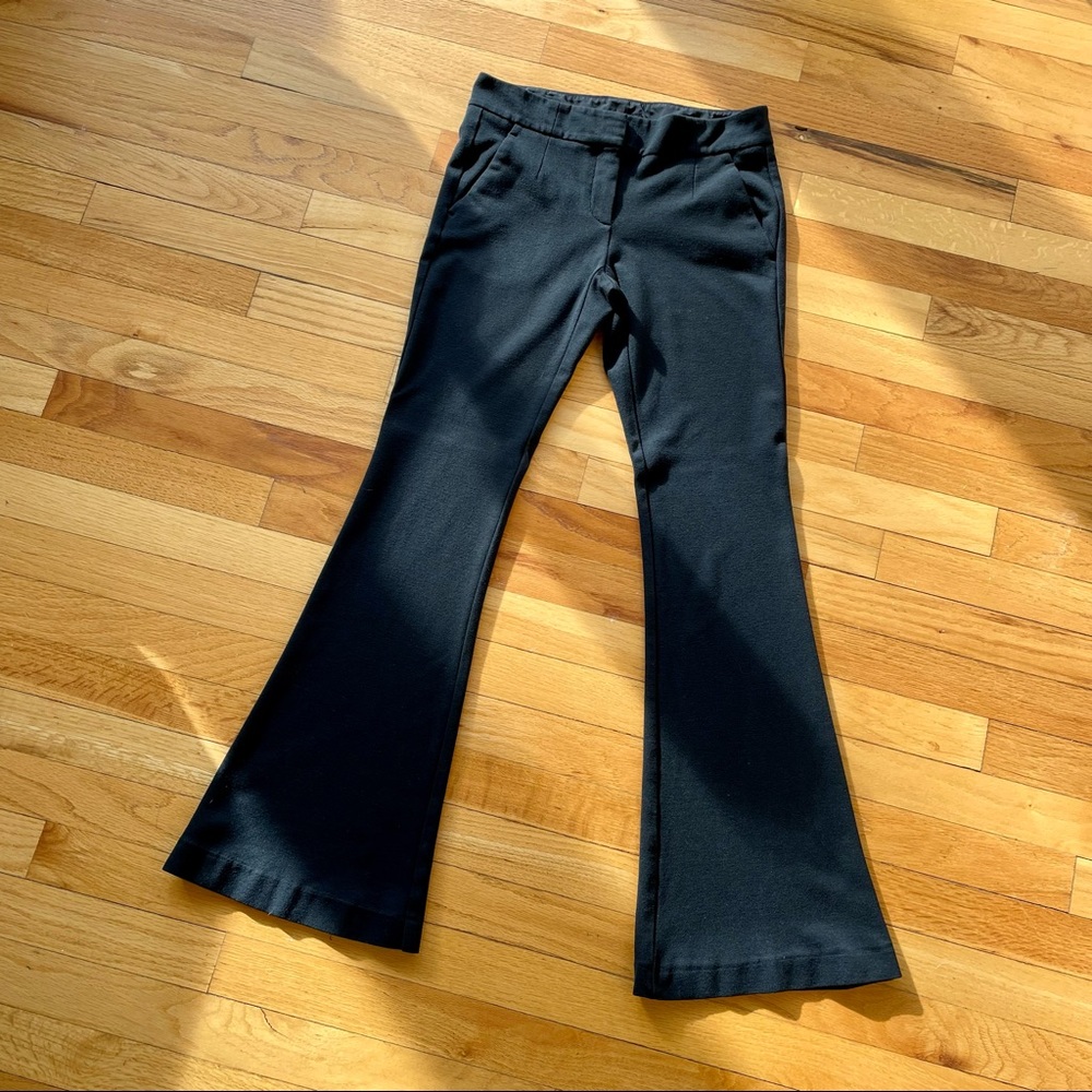 THEORY Full Length Flare Bottom Pants